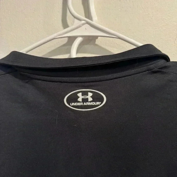 Under Armour Black 1/4 Zip long sleeve Pull Over - Small - Picture 2 of 5